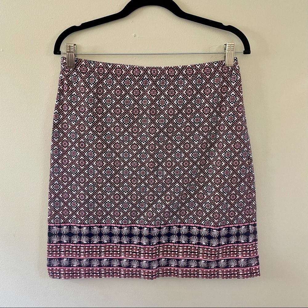 Talbots Patterned Skirt